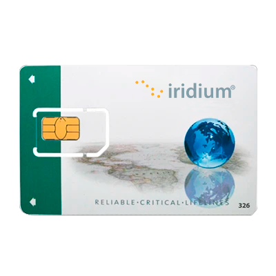 Tarjeta prepago Iridium GO 1000 minutos DATA 12 meses